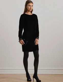 Damen Cocktailkleid aus Samt