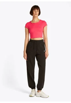 Damen Cropped-Shirt