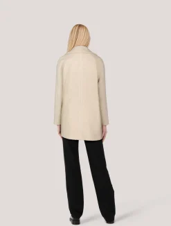 Damen Curly-Wool Jacke