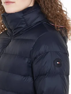 Damen Daunenjacke mit Kapuze MW DOWN FUNNEL Relaxed Fit