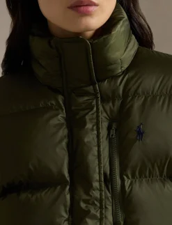 Damen Daunenjacke mit Kapuze Relaxed Fit