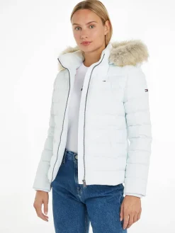 Damen Daunenjacke mit Kapuze TJW BASIC HOODED DOWN JACKET