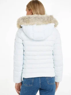 Damen Daunenjacke mit Kapuze TJW BASIC HOODED DOWN JACKET