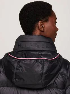 Damen Daunenjacke mit Kapuze MW DOWN FUNNEL Relaxed Fit