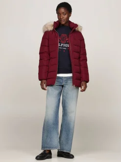 Damen Daunenjacke mit Kunstpelz-Kapuze HERITAGE