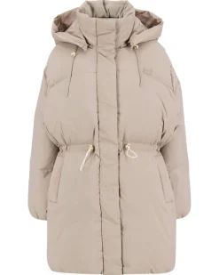 Damen Daunenjacke XL BUBBLE PUFFER lang