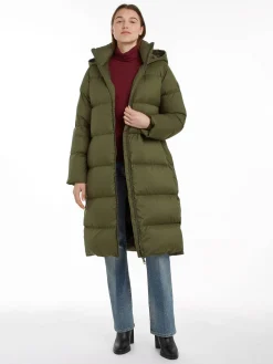 Damen Daunenmantel LONGLINE wasserabweisend