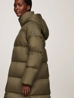 Damen Daunenmantel LONGLINE wasserabweisend