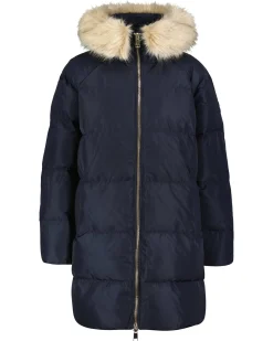 Damen Daunenmantel mit Kapuze