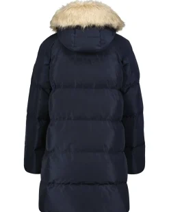 Damen Daunenmantel mit Kapuze