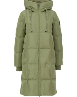 Damen Daunenmantel mit Kapuze NOVA SQUARE DOWN COAT