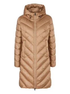 Damen Daunenmantel mit Kapuze