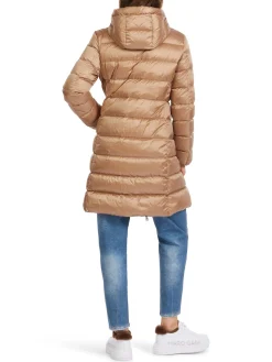 Damen Daunenmantel mit Kapuze