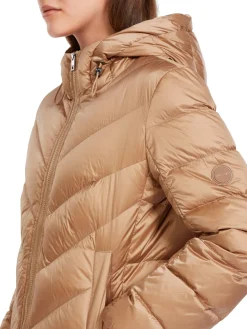 Damen Daunenmantel mit Kapuze