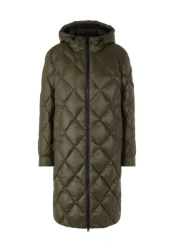 Damen Daunenmantel mit Kapuze