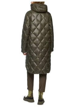 Damen Daunenmantel mit Kapuze