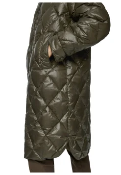 Damen Daunenmantel mit Kapuze