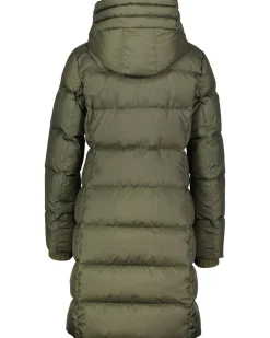 Damen Daunenmantel mit Kapuze