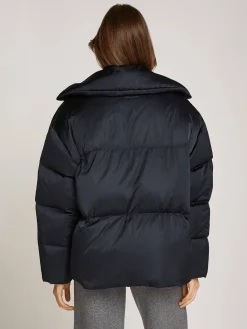 Damen Daunensteppjacke Oversized Fit