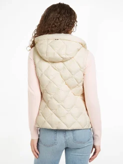 Damen Daunenweste mit Kapuze CLASSIC LW DOWN QUILTED VEST