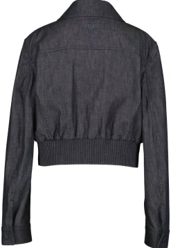 Damen Denimjacke aus Chambray