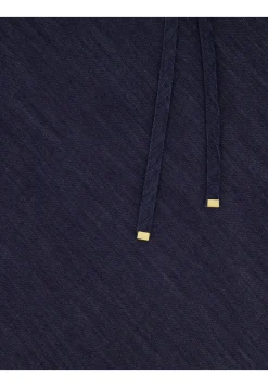 Damen Denimrock mit Bindeband