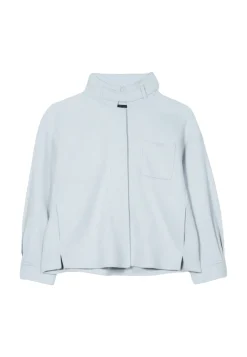 Damen Doubleface-Jacke mit Wolle und Kaschmir