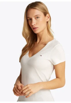 Damen 2er Pack T-Shirts Slim Fit