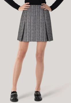 Damen Faltenrock mini RATIRA-1