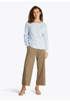 Damen Feinstrickpullover aus Baumwolle