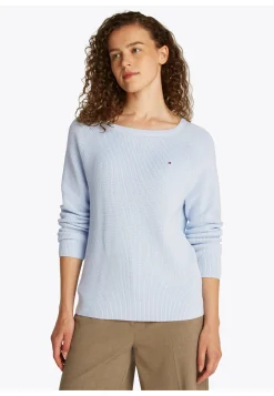 Damen Feinstrickpullover aus Baumwolle