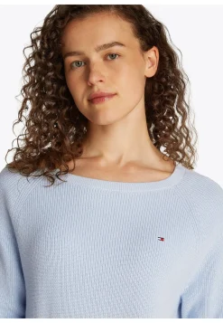 Damen Feinstrickpullover aus Baumwolle