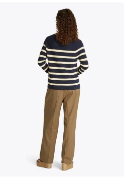 Damen Feinstrickpullover aus Baumwolle