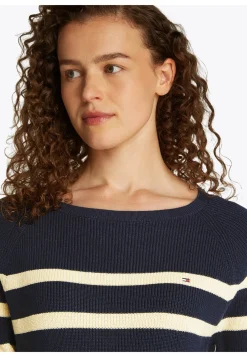 Damen Feinstrickpullover aus Baumwolle