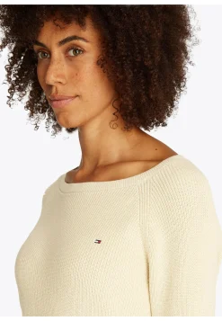 Damen Feinstrickpullover aus Baumwolle