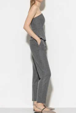 Damen Flanell-Joggpants mit Wolle