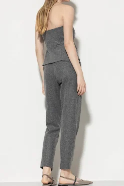 Damen Flanell-Joggpants mit Wolle