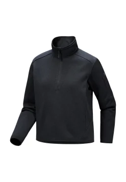 Damen Fleecepullover COVERT ZIP NECK W