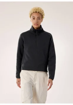 Damen Fleecepullover COVERT ZIP NECK W