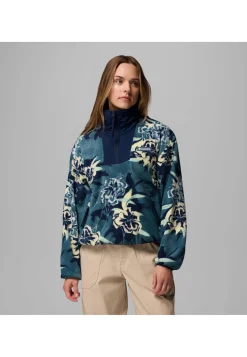 Damen Fleecepullover SEQUOIA GROVE PRINTED HALF ZIP