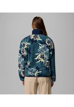 Damen Fleecepullover SEQUOIA GROVE PRINTED HALF ZIP