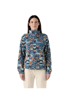 Damen Fleecepullover WS LIGHTWEIGHT SYNCHILLA SNAP-T PULLOVER