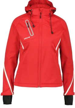 Damen Fußballjacke SOFTSHELL FUNKTION