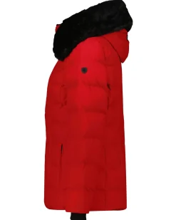 Damen Funktionsjacke BELVITESSE mit abnehmbarem Kunstpelz