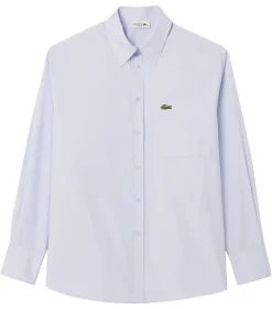 Damen Hemdbluse aus Baumwoll-Popeline