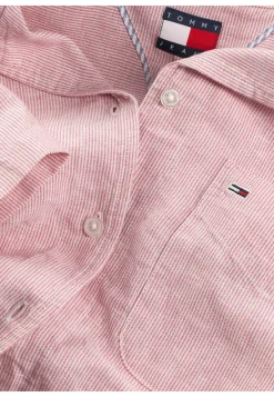 Damen Hemdbluse aus Baumwolle und Leinen