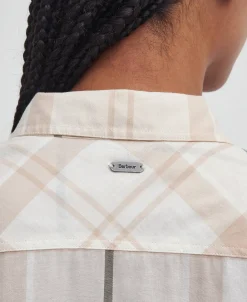 Damen Hemdbluse aus Baumwolle BREDON Langarm