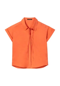 Damen Hemdbluse aus Baumwolle