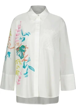 Damen Hemdbluse aus Bio-Baumwolle Oversized Fit