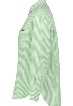 Damen Hemdbluse aus Leinen Oversized Fit